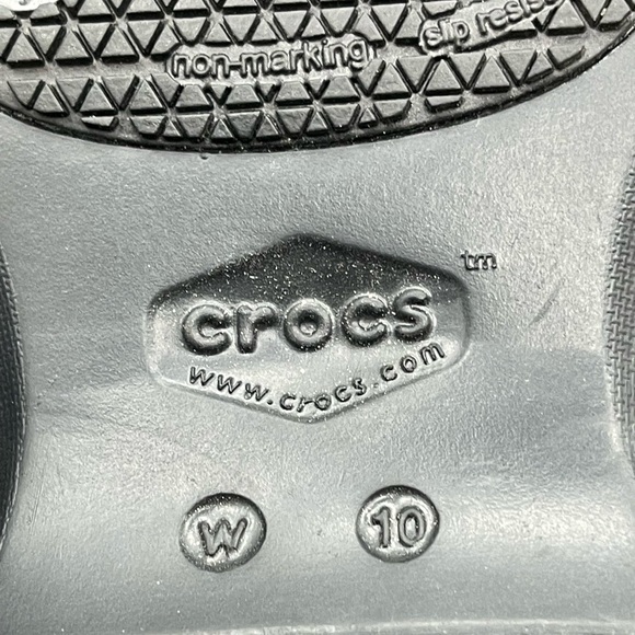 Crocs Black Neria Pro Dual Comfort Size 10 Women - Picture 8 of 8